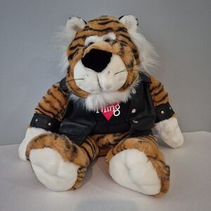 Dan Dee Collectors Choice Stuffed Plush Wild Thing Biker Tiger Toy 20 IN